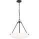 Kerrville 3 Light 19.25 inch Bronze Pendant Ceiling Light