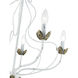 Katarina 5 Light 23 inch Antique White with Antique Brass Accents Chandelier Ceiling Light