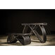 Infinity 51 X 16 inch Charcoal Black Console