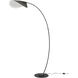 Canada 72 inch 100.00 watt Matte Black Floor Lamp Portable Light