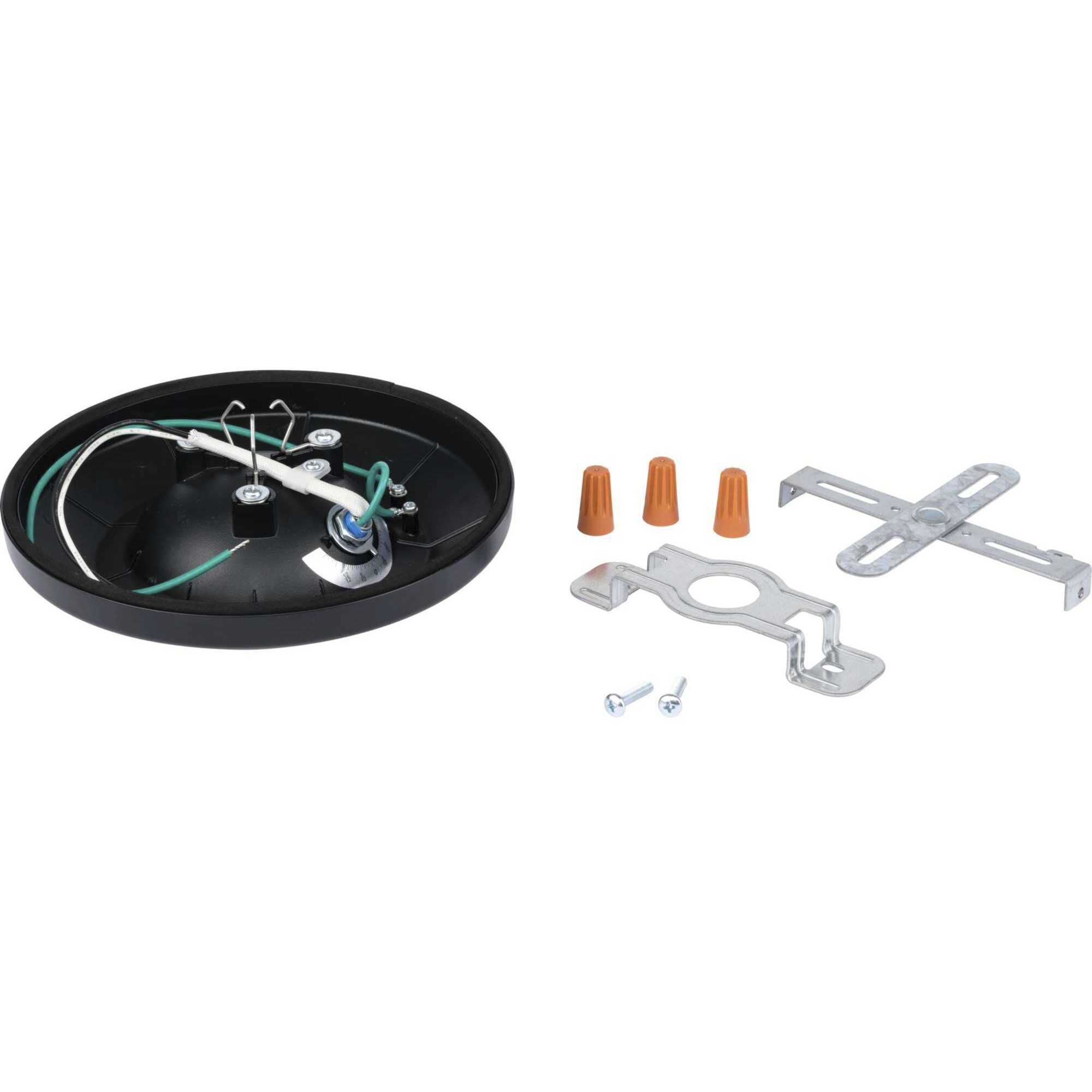 Intrinsic 1 Light 7.25 inch Black Flushmount Ceiling Light