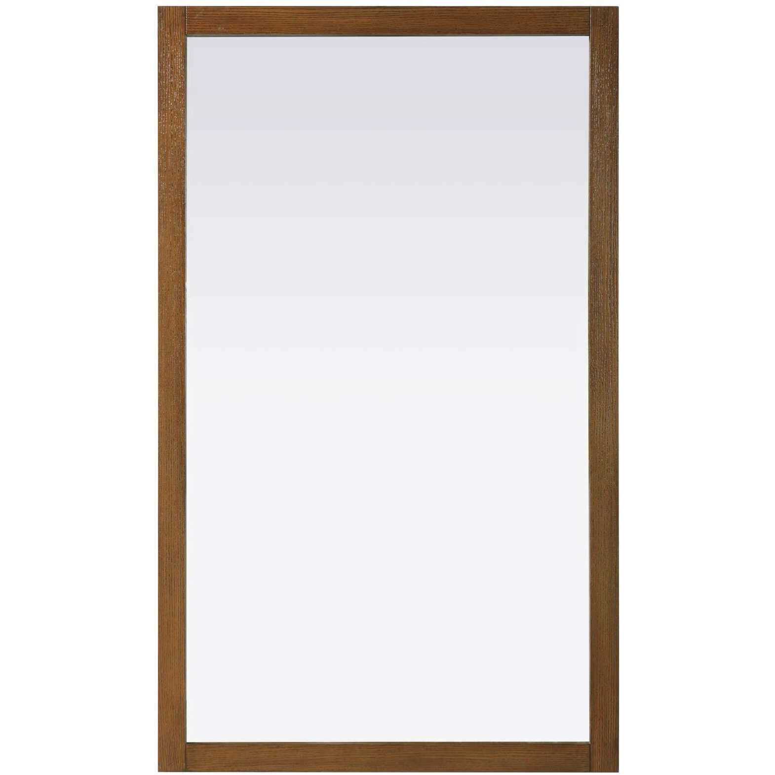 Norah 60 X 36 inch Brandy Walnut Mirror