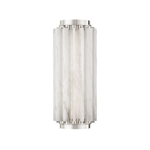 Hillside LED 6 inch Polished Nickel ADA Wall Sconce Wall Light