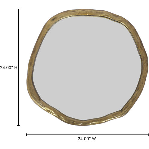 Foundry 24 X 24 inch Gold Mirror, Small