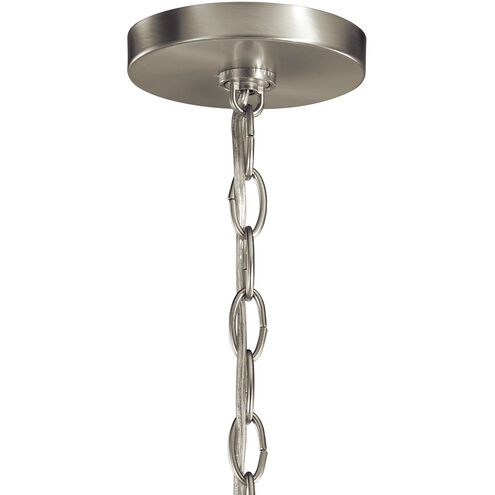 Capitol Hill 6 Light 29 inch Brushed Nickel Chandelier 1 Tier Large Ceiling Light, Large