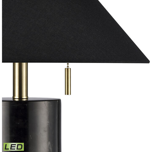 Blythe 26 inch 9.00 watt Black Table Lamp Portable Light
