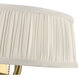 Alora Mood Scout 2 Light 8.13 inch Brushed Gold and White Linen Wall/Vanity Light Wall Light