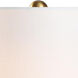 Orb 10.5 inch 60 watt Black Table Lamp Portable Light