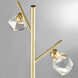 Dodson 66 inch 5.00 watt Gold Floor Lamp Portable Light