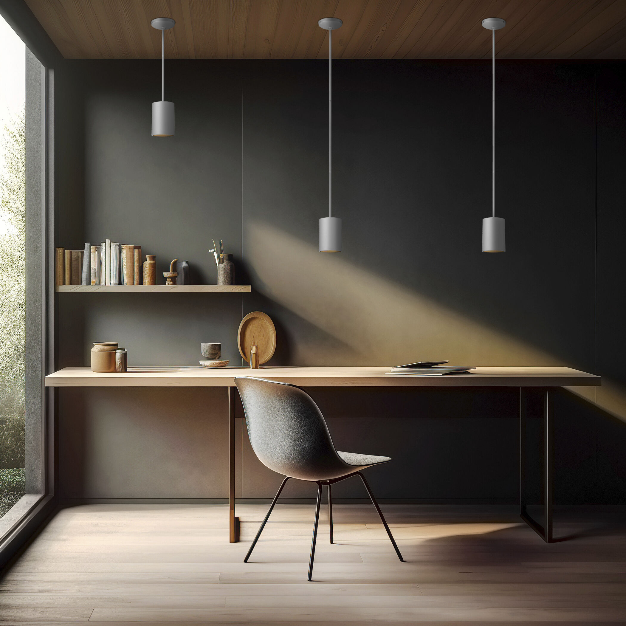 Pilson LED 4.5 inch Satin Pendant Ceiling Light