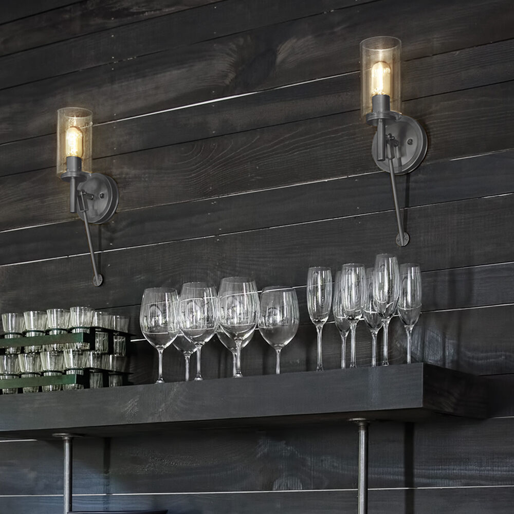 Collier 1 Light 5 inch Light Oiled Bronze Indoor Wall Sconce Wall Light