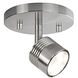 Lyra 1 Light 120V Brushed Nickel Track Light Ceiling Light