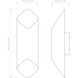 Ako LED 5.12 inch Matte White ADA Interior Wall Light