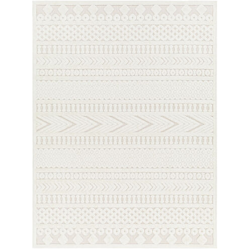 San Diego 84 X 63 inch Light Grey Outdoor Rug, Rectangle