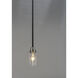 Goblet 1 Light 4.75 inch Black and Satin Nickel Mini Pendant Ceiling Light
