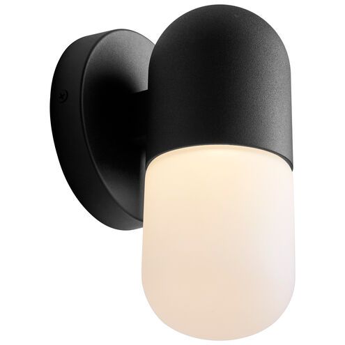 Corpus 1 Light 8 inch Black Outdoor Wall Sconce