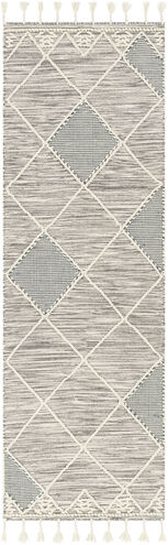 Norwood 96 X 30 inch Charcoal Rug, Runner