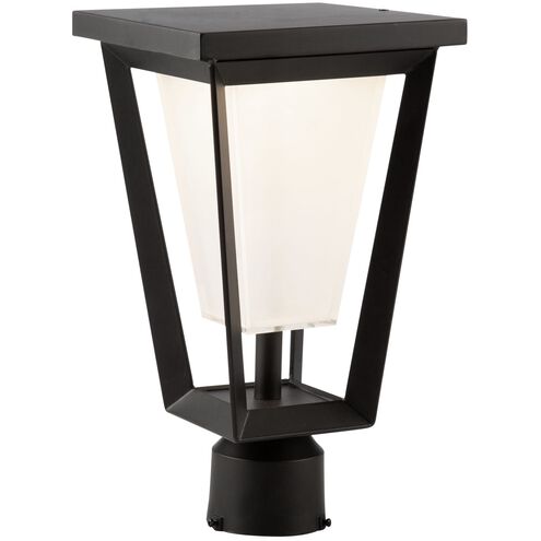 Waterbury LED 11 inch Black Outdoor Lantern and Post, Coach Light