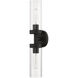 Ludlow 2 Light 4.25 inch Black Vanity Sconce Wall Light