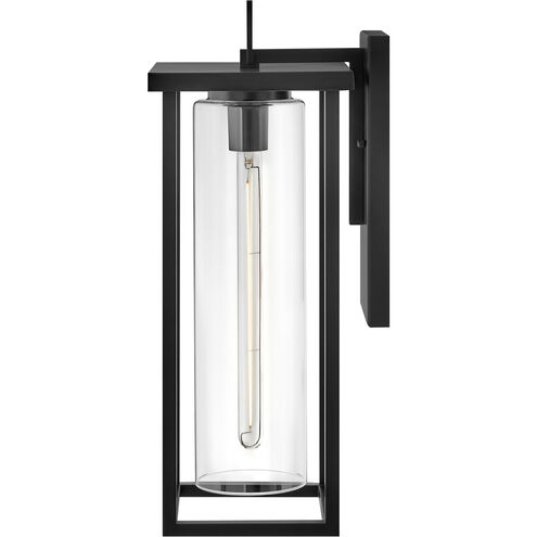 Mateo 1 Light 24 inch Black Outdoor Wall Mount