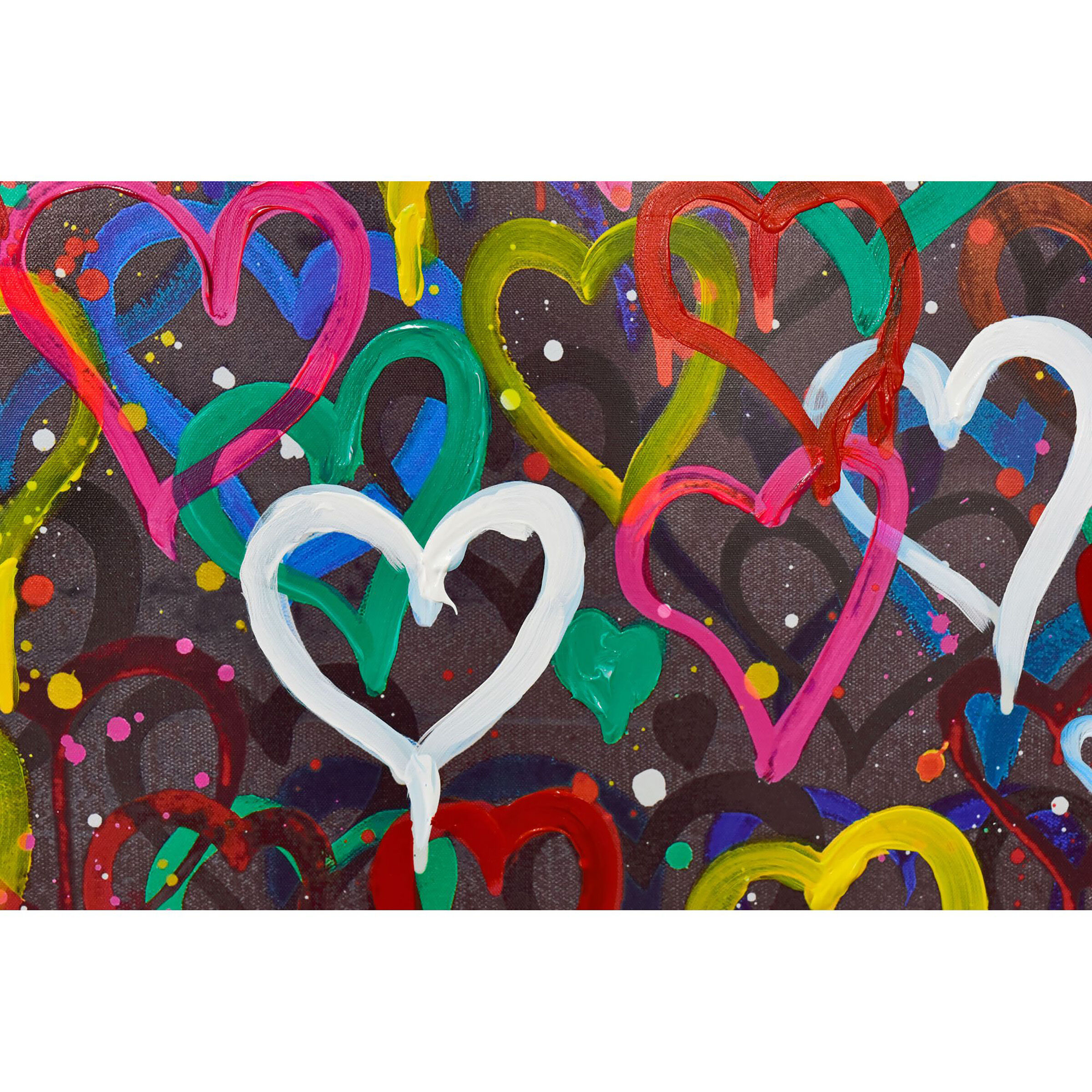 Whole Lotta Love Multi-color Wall Art