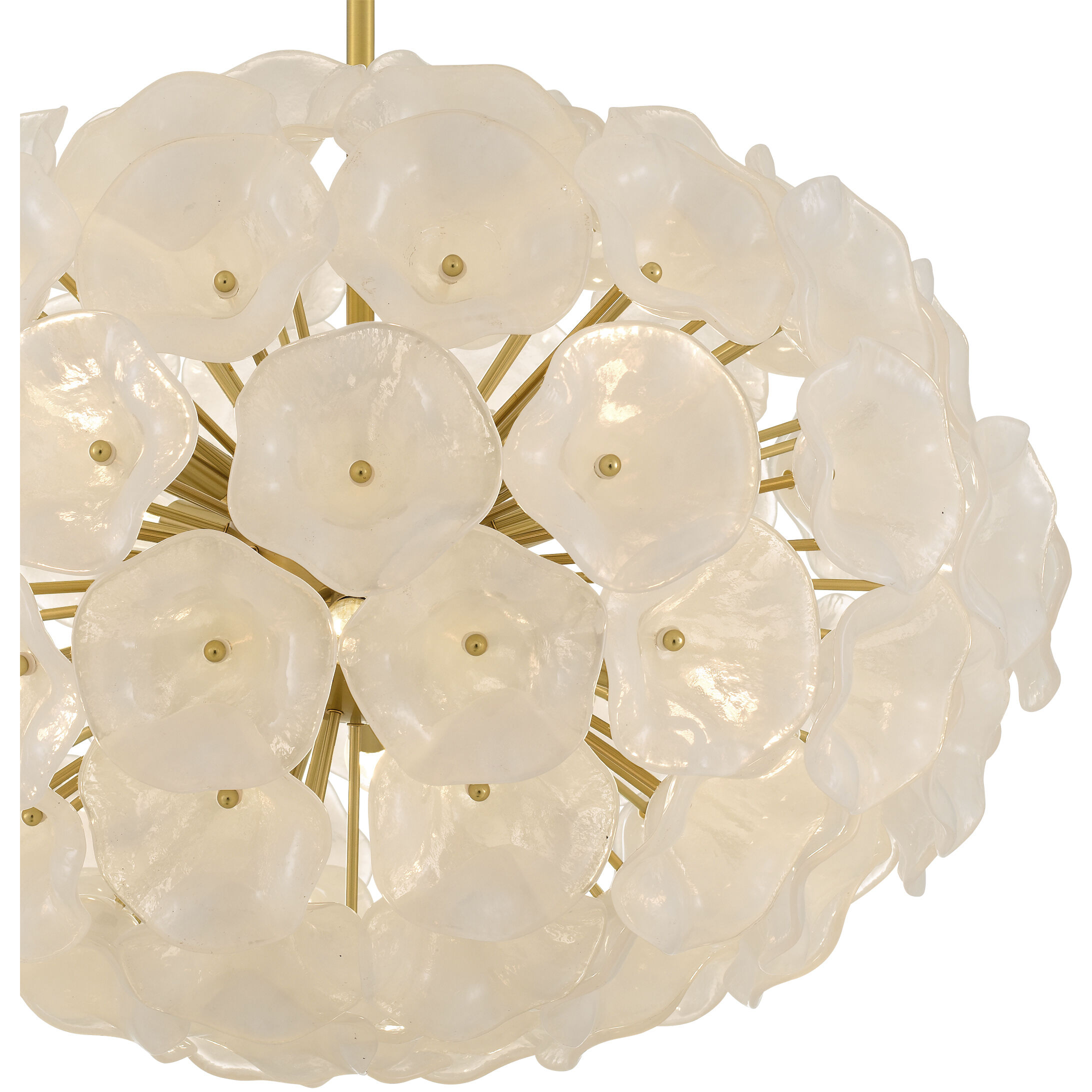 Audrey Pendant Ceiling Light in Brushed Gold