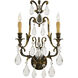 Jonathan 2 Light 13.5 inch Oxide Brass Wall Sconce Wall Light