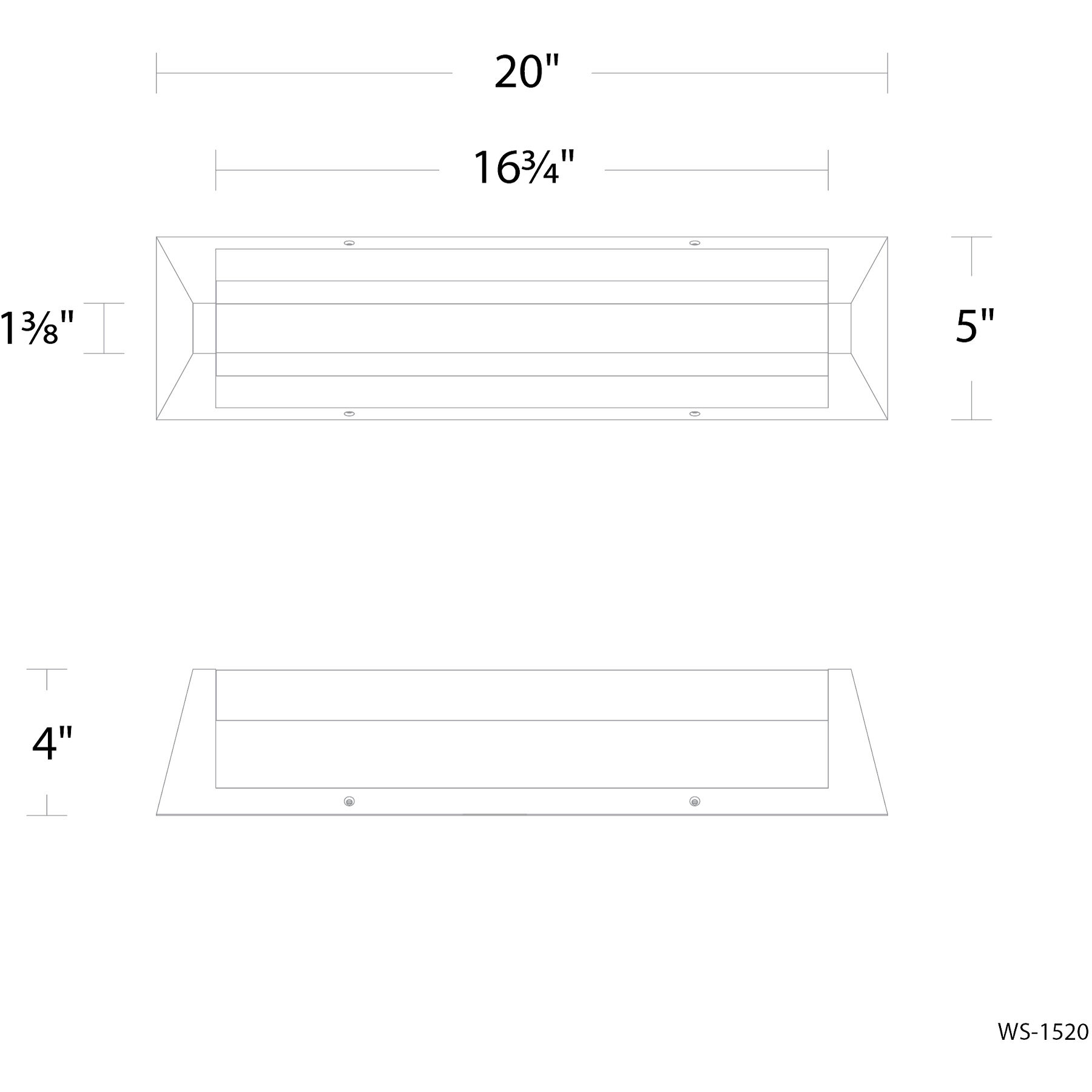 Swale Indoor Wall Lighting in 4000K, Aged Brass