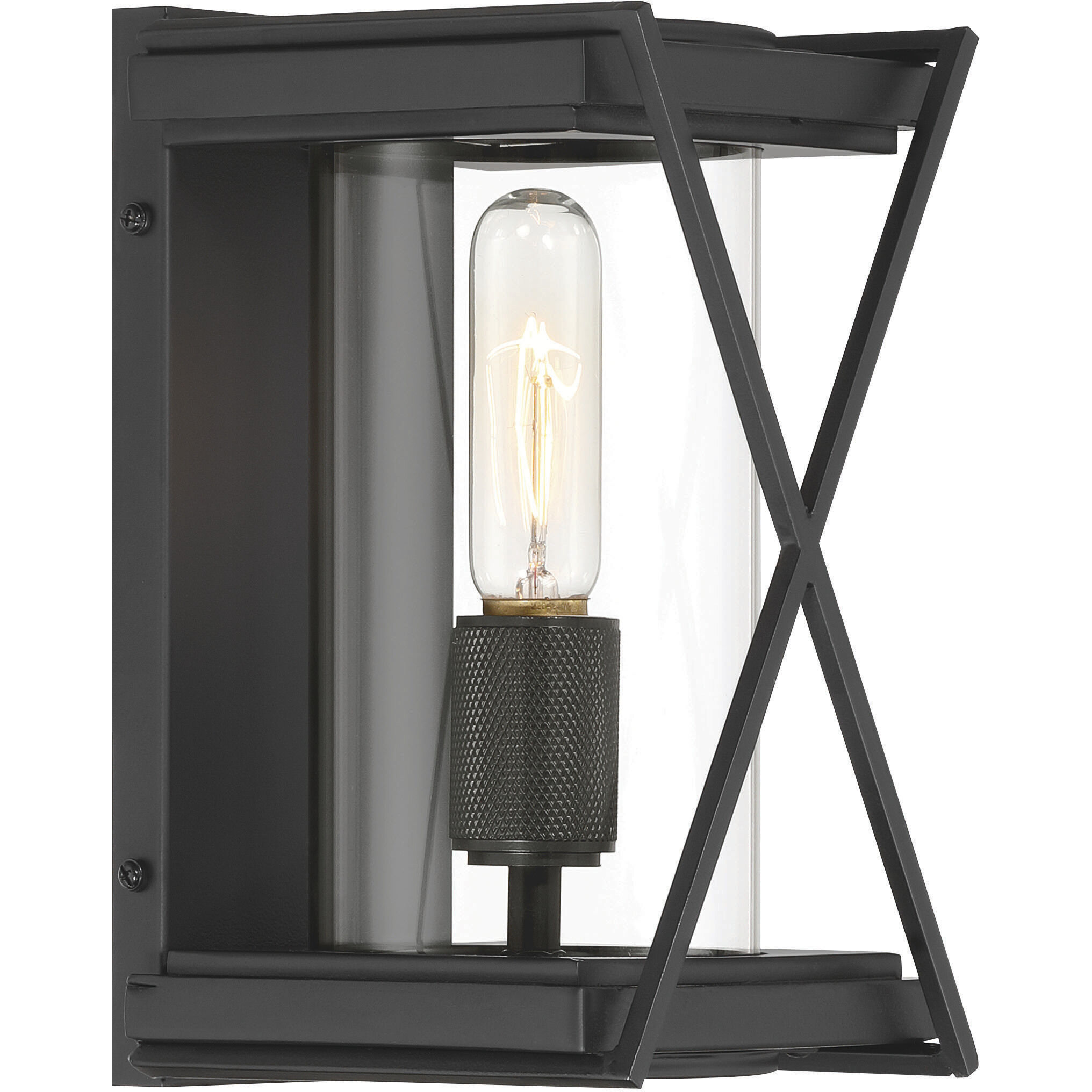 Rockhill 1 Light 10.5 inch Dark Matte Black Outdoor Sconce