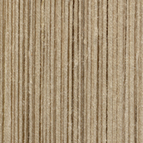 Tension 61 inch 150.00 watt Cream Jute Rope and Antique Brass Floor Lamp Portable Light