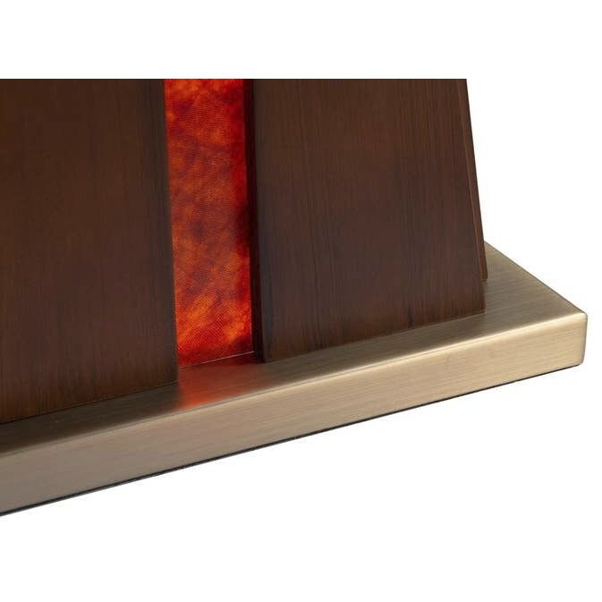 Natural Mica 25 inch 40.00 watt Espresso and Weathered Brass Table Lamp Portable Light