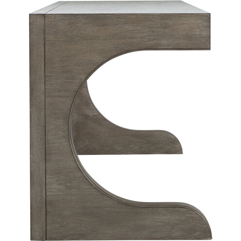 Carmen 60 X 24 inch Brushed Grey Desk