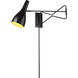 Lenz 1 Light 6 inch Oil Rubbed Bronze Metal Wall Sconce Wall Light