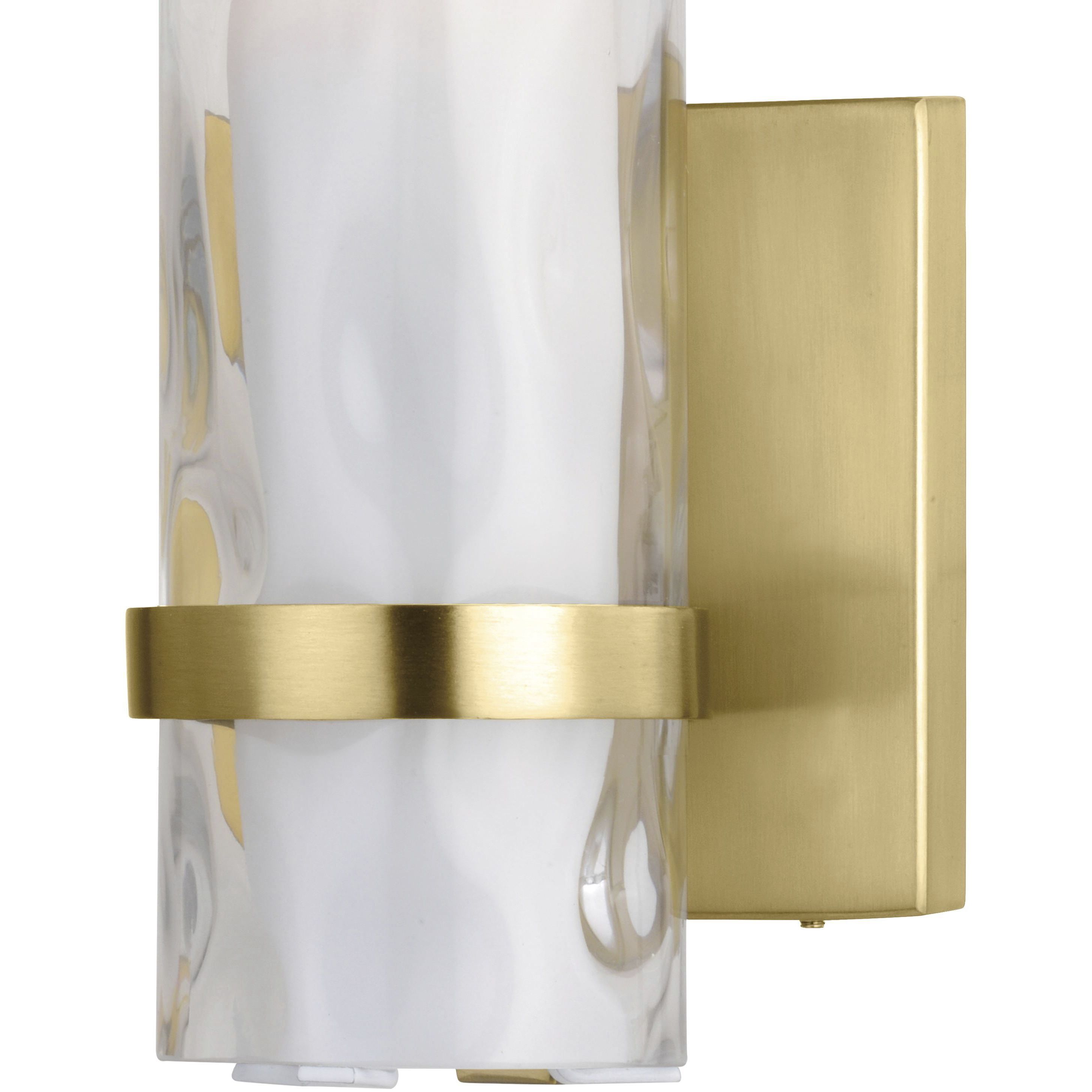 Vilo LED 4.5 inch Golden Brass Bathroom Light Wall Light