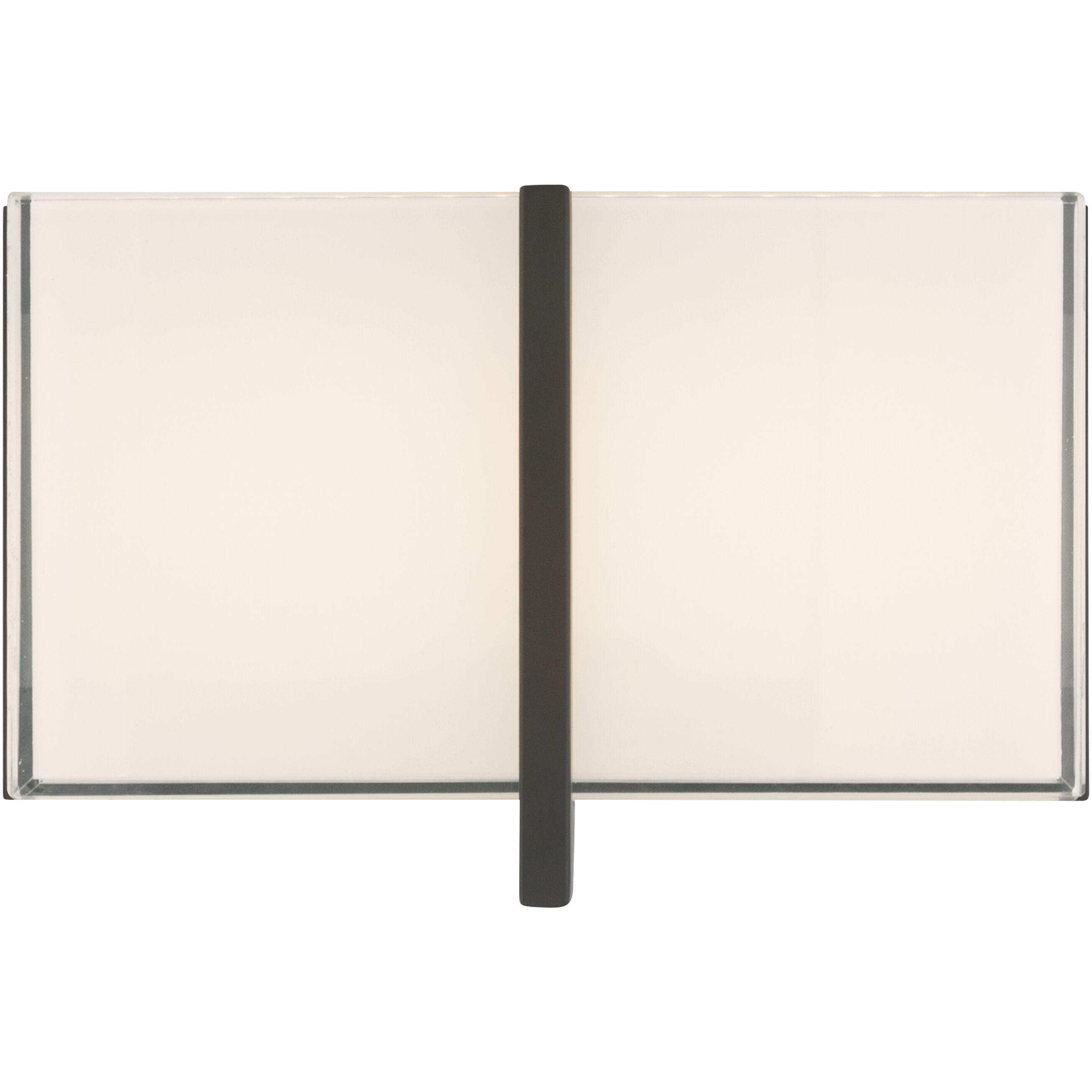 High Rise LED 8.5 inch Dark Matte Black Bath Bar Wall Light