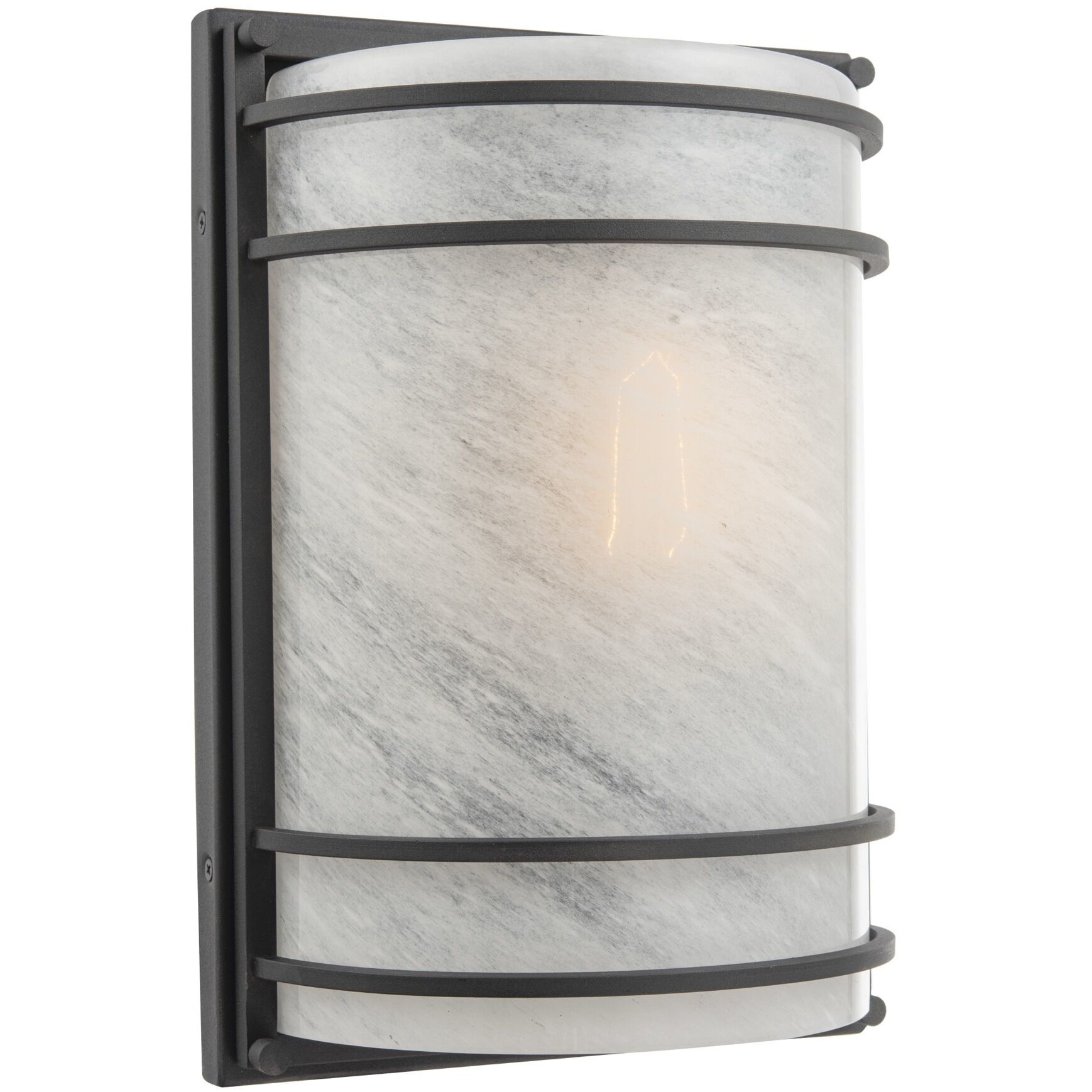 Keswick 1 Light 13 inch Black Outdoor Wall Sconce