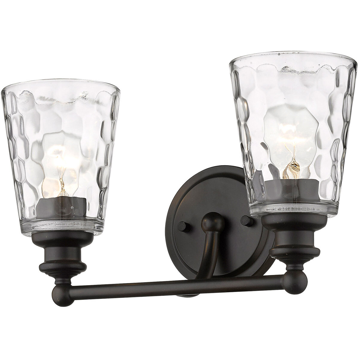Mae 2 Light 14 inch Oil-Rubbed Bronze Vanity Light Wall Light