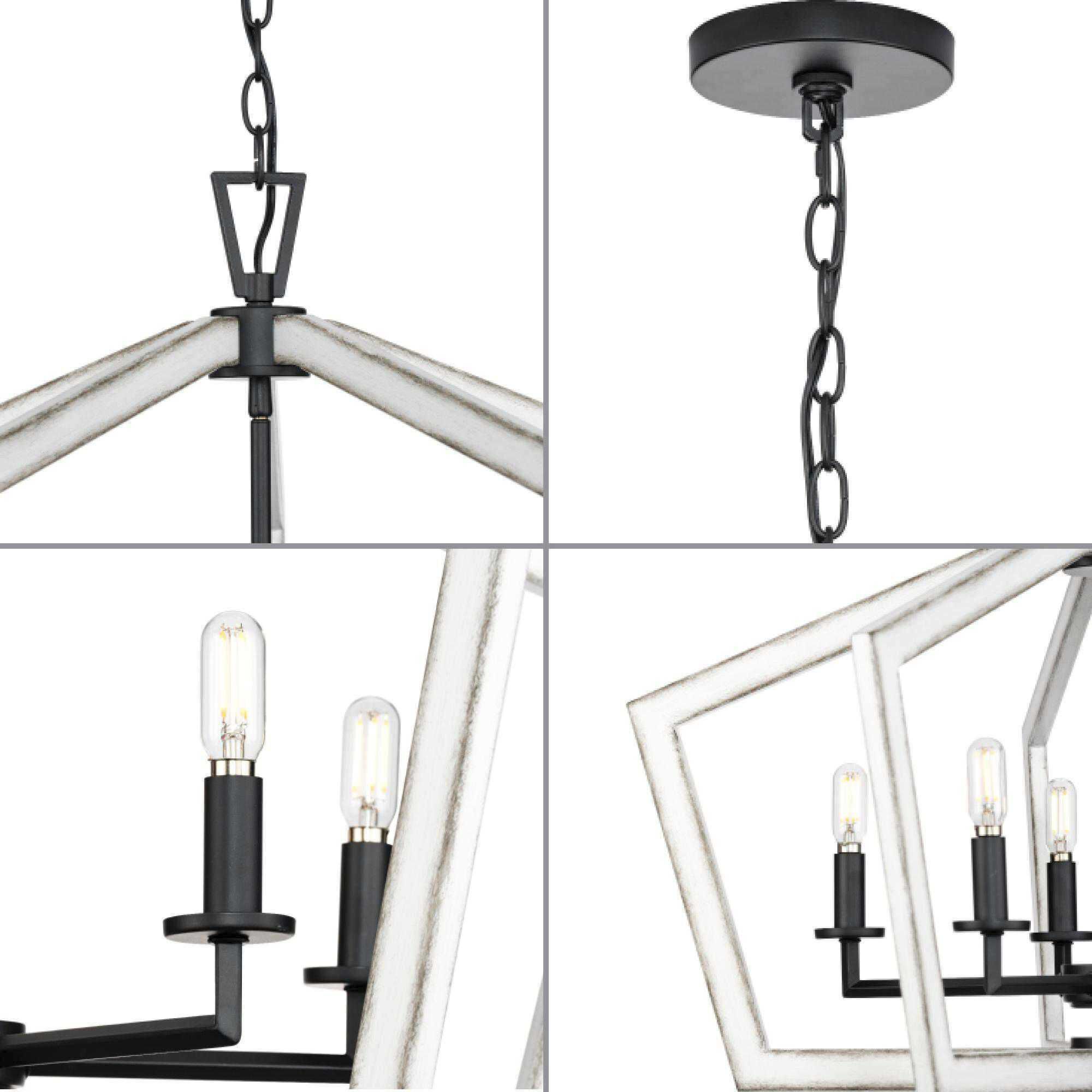 Galloway 5 Light 28 inch Matte Black Pendant Ceiling Light