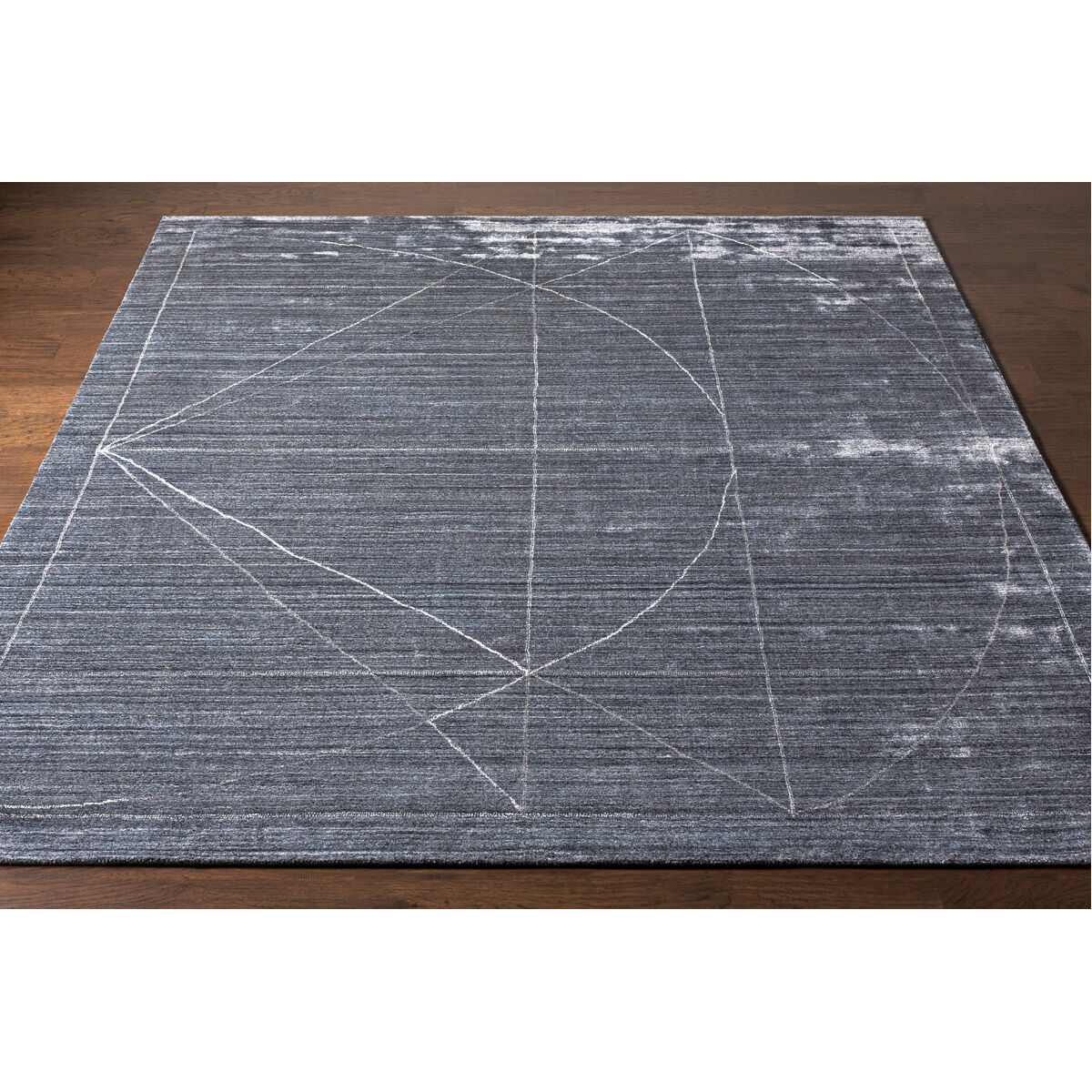 Chili 108 X 72 inch Gray Rug, Rectangle