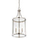 Penrose 3 Light 12 inch Polished Nickel Pendant Ceiling Light, Essentials