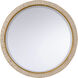 Stately 39.5 X 39.5 inch White/Cream and Gold Mirror
