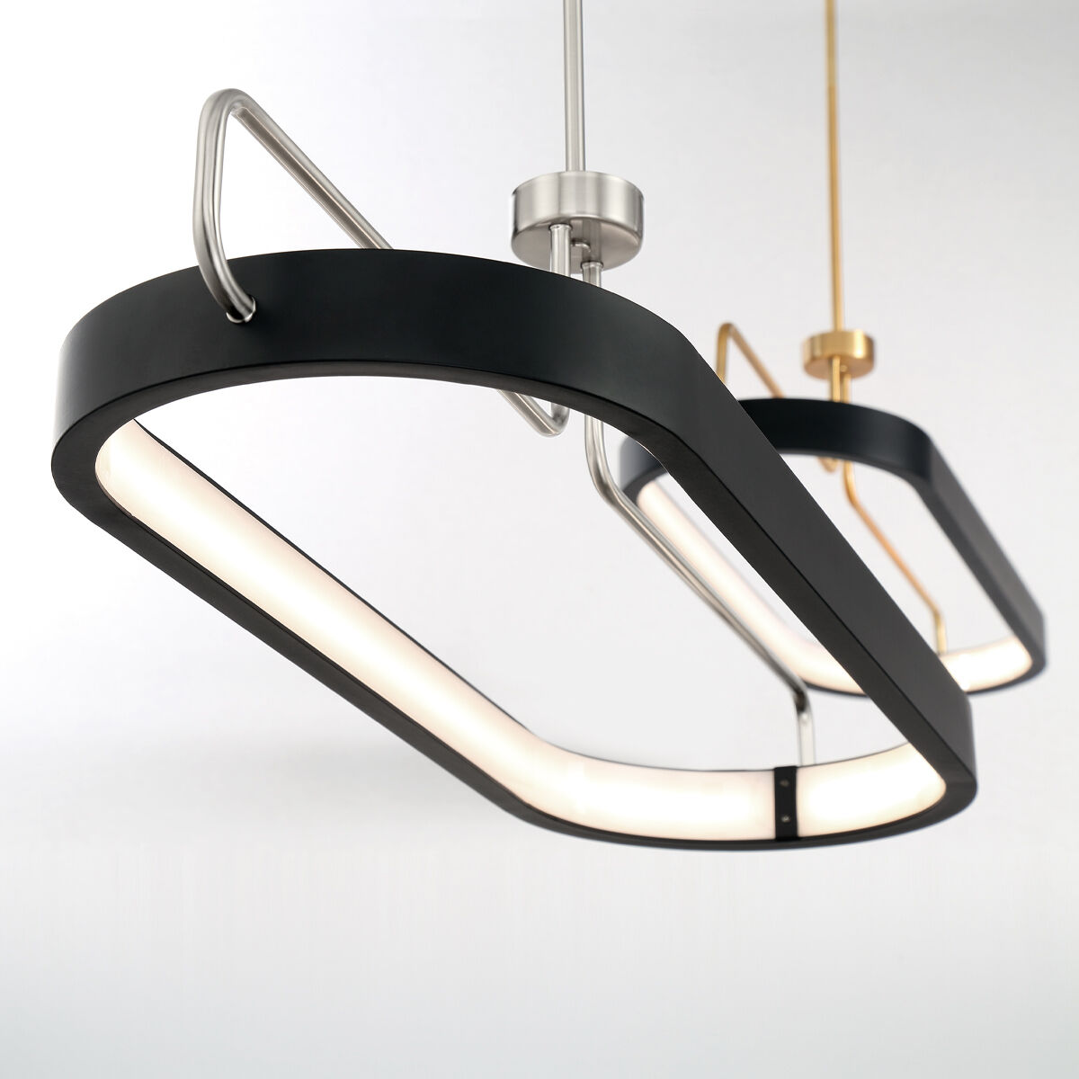 Pemberton LED 12 inch Satin Nickel Pendant Ceiling Light