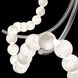 Parel LED 37 inch Antique Nickel Pendant Ceiling Light