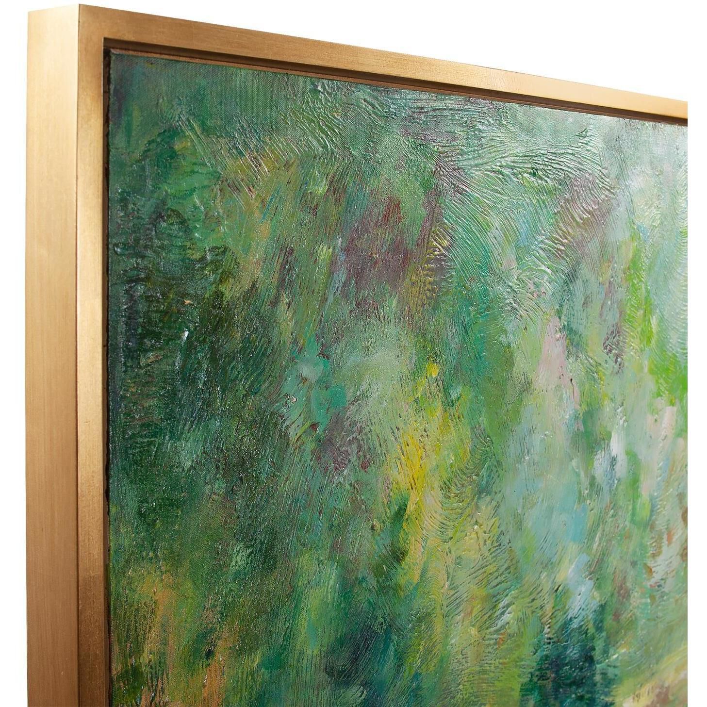 Where is Monet 61.75 X 61.75 inch Hand Painted Canvas