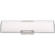 Allure LED 24 inch Brushed Nickel Bath Vanity Light Wall Light
