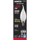 Lumos LED Candelabra Candelabra 3.00 watt 2700K LED Filament