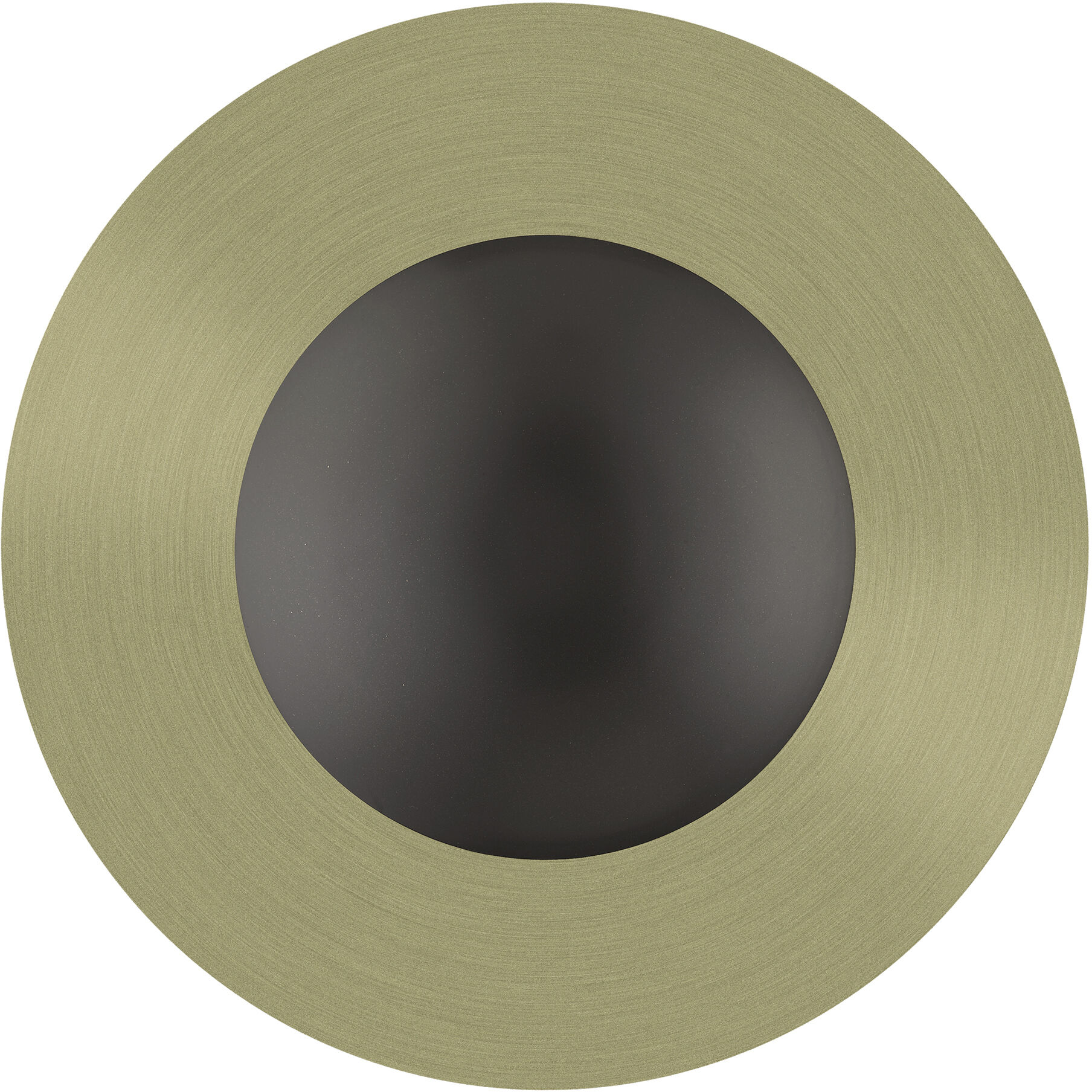 Ventura 2 Light 15 inch English Bronze with Antique Brass Reflector Semi-Flush/Wall Sconce Ceiling Light, Large