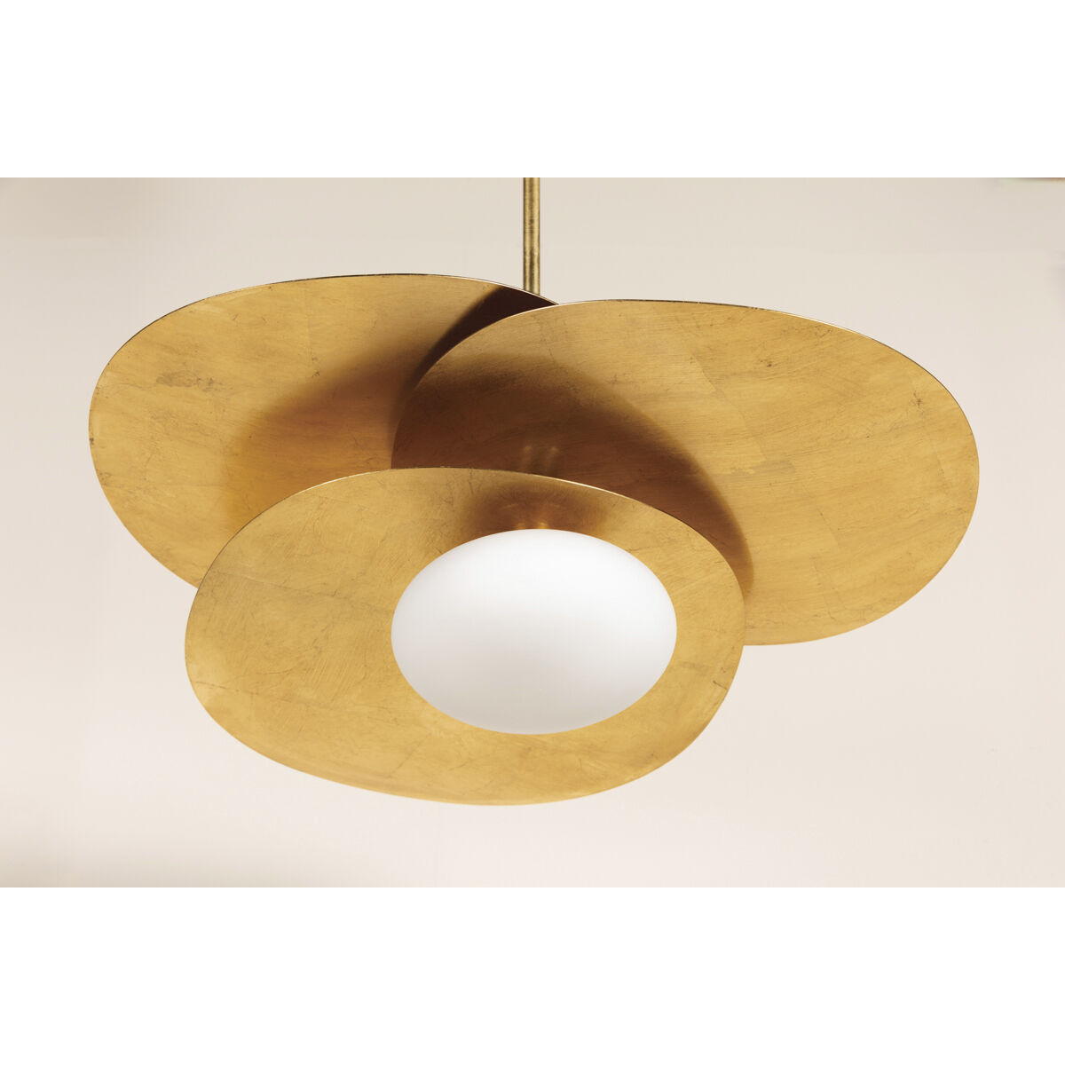 Allida 1 Light 30 inch Vintage Gold Leaf Pendant Ceiling Light Allida 1 Light 30 inch Vintage Gold Leaf Pendant Ceiling Light