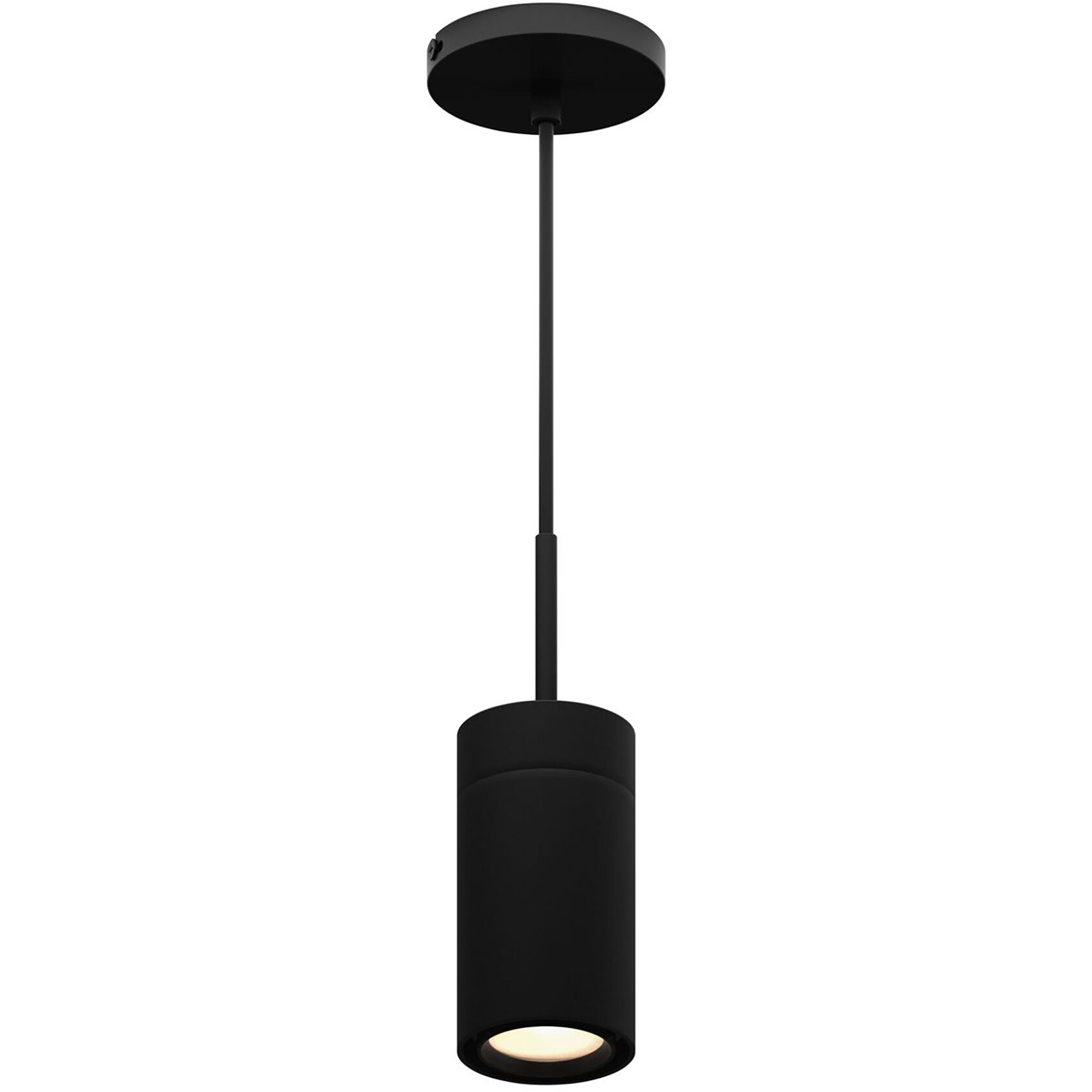 GX25 LED 3.5 inch Black Pendant Ceiling Light