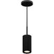 GX25 LED 3.5 inch Black Pendant Ceiling Light